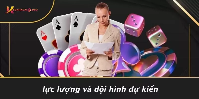 Lực Lượng Và Đội Hình Dự Kiến